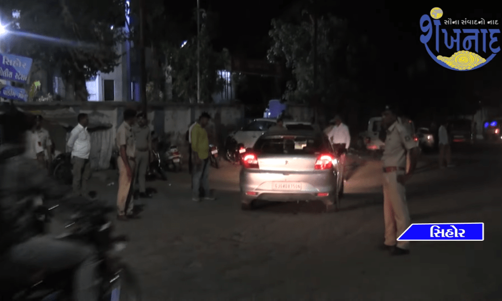 Sihore Rath Yatra, police force in full swing, intensive vehicle checking till late night.
