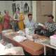 Shrimaru Kansara Jati distributed free notebooks and books to all the students.