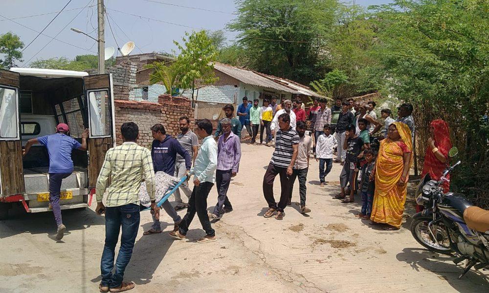 A middle-aged Bharat Bhai of a laboring family of Sihore cut his life short by hanging himself at home - Chakchar
