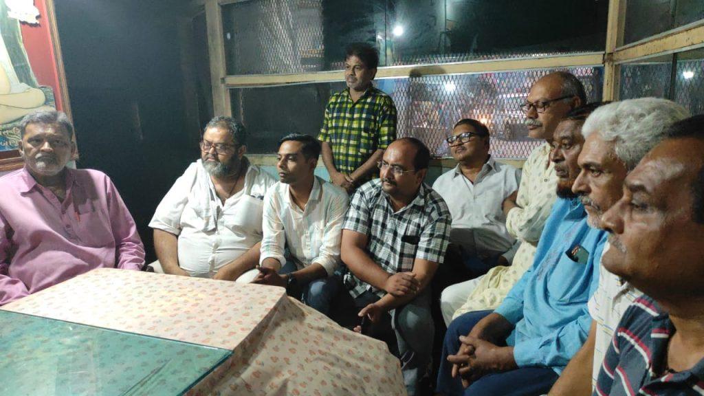 Sihore Rath Yatra Count Down: DySP Mihir Baraiah and staff patrolled the Rath Yatra route on foot.