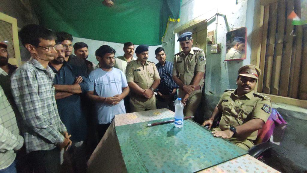 Sihore Rath Yatra Count Down: DySP Mihir Baraiah and staff patrolled the Rath Yatra route on foot.