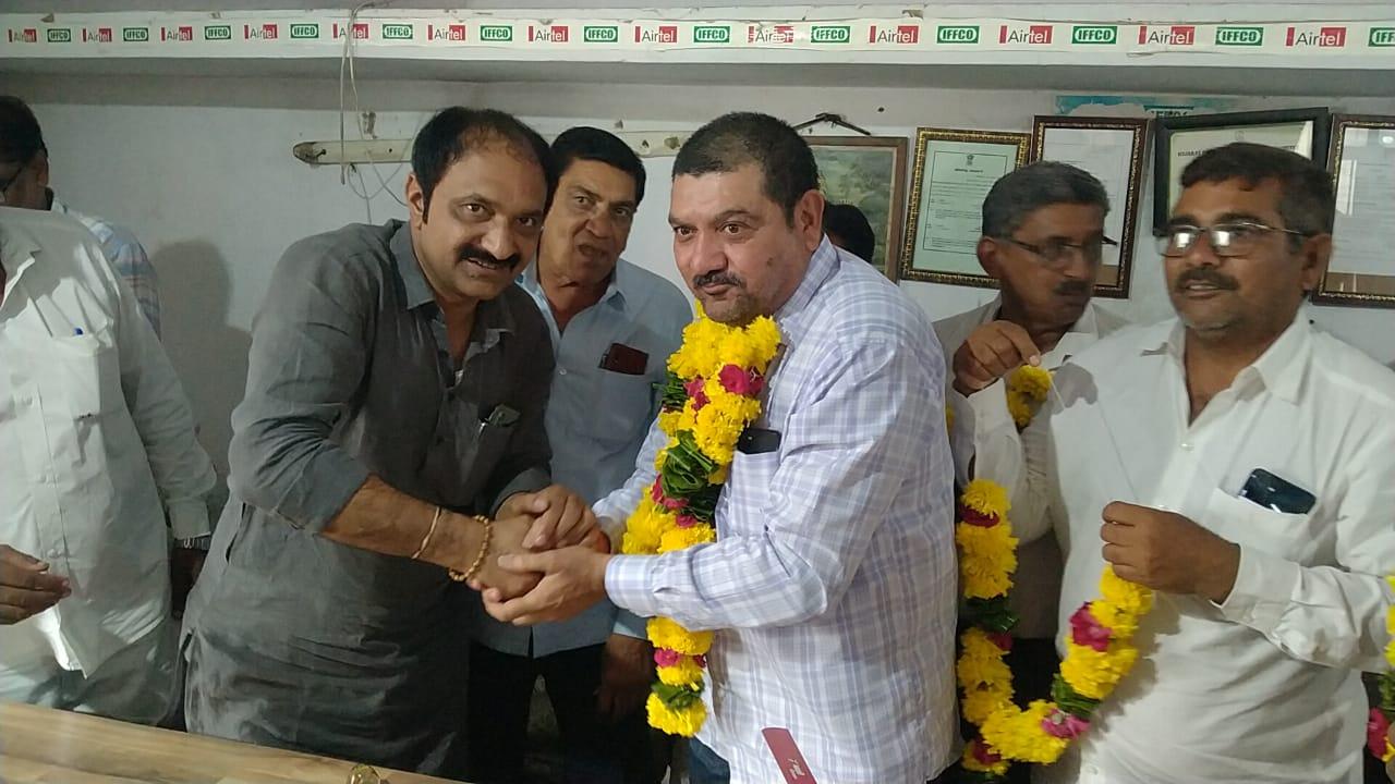 The president was elected unopposed in the Sihore Purchase and Sale Association