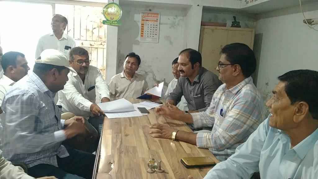 The president was elected unopposed in the Sihore Purchase and Sale Association