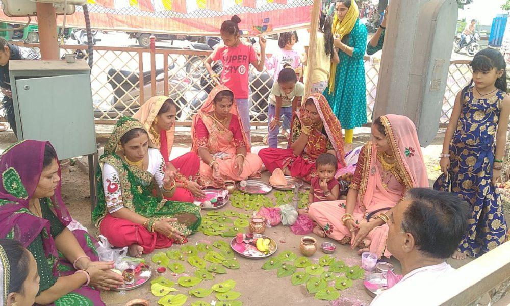 Devotional celebration of Vat Savitri Vrat in Sihore by auspicious women