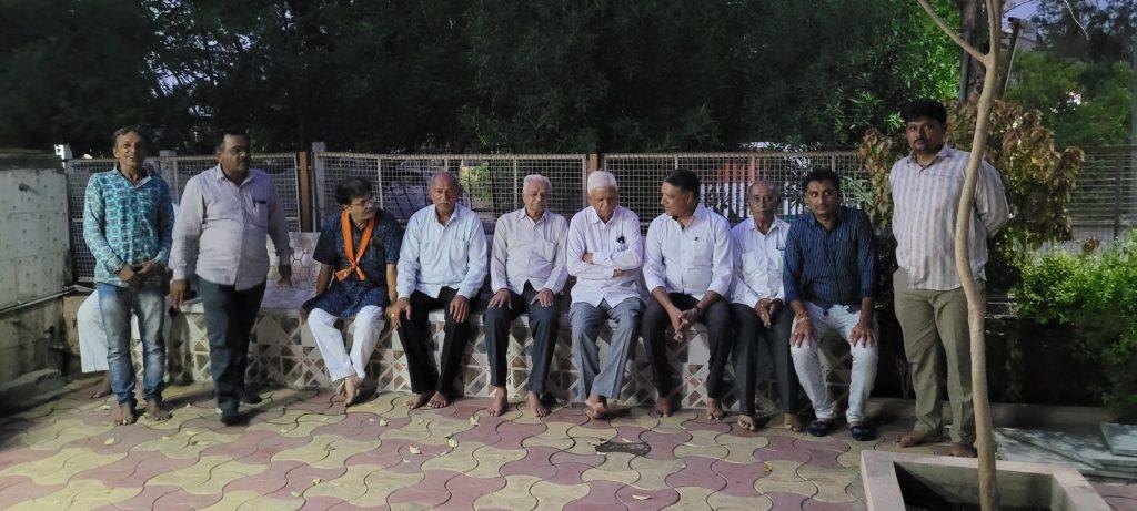 Celebrating 9 years of BJP government with the slogan of public support; Contact to support program by BJP at Sihore