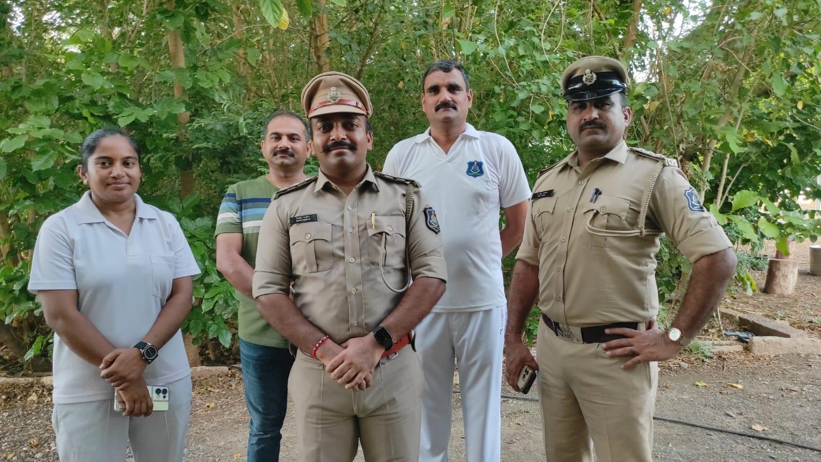 Trees should be planted throughout the year not just on Environment Day: DySP Mihir Baraiah