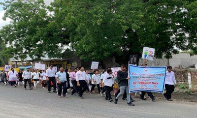 Quit Tobacco, Maintain Health: World No Tobacco Day celebrated at College of Dental Sciences in Jithari village of Sihore taluk