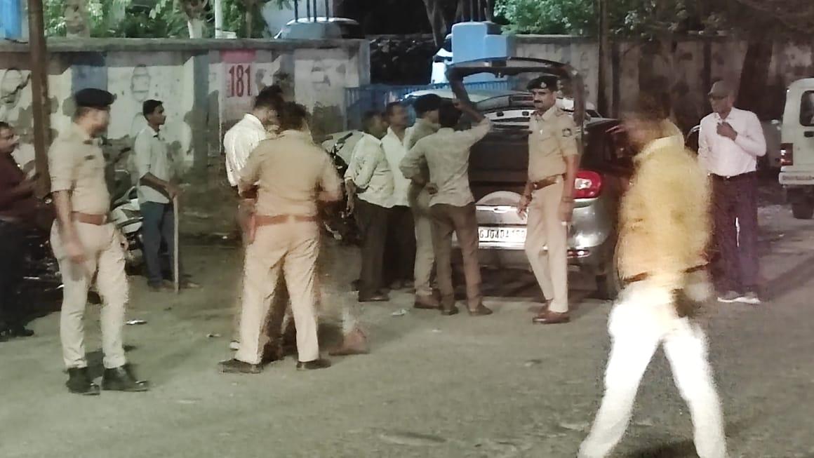 Sihor; Police force deployed for Rath Yatra, intensive vehicle checking till late night