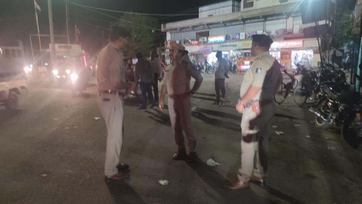 Sihor; Police force deployed for Rath Yatra, intensive vehicle checking till late night