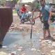 Dedicated to officers of the system; Serious sewage problem around Sihore Tana Chokdi Rajput Society