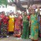 Bhavnagar; Madhuvan Society Water Ramayana, Women hit the road with water; Broke the floor
