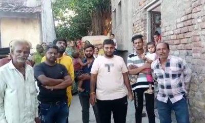 In Parmar Street of Sihore, some families are not getting enough water for the last three times