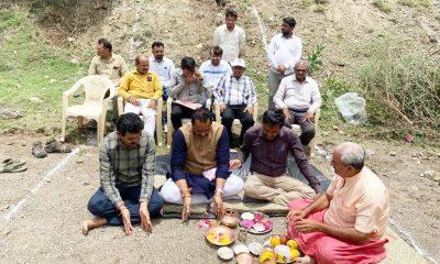 block-khatmuhurta-was-done-in-mahadevpara-near-sihore