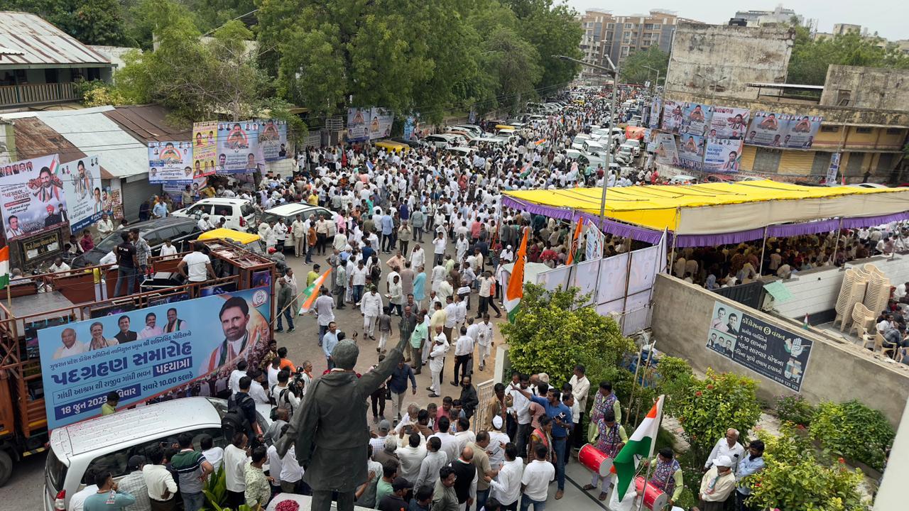 Shakti Singh's Shakti Show: Walk from Gandhi Ashram to Rajiv Gandhi Bhavan, Heartbroken