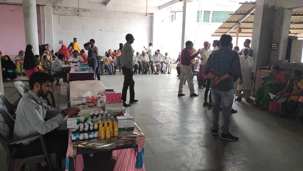 A free bone diagnosis camp was organized by various organizations and societies at Sihore