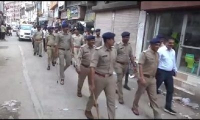 Massive Police Rehearsal in Garhda for Rath Yatra: Half Police Convoy Landed