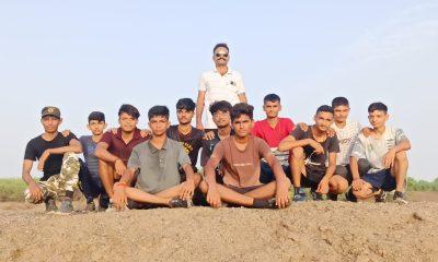 Organizing free physical training for everyone in Bhavnagar keeping in mind the upcoming defense recruits