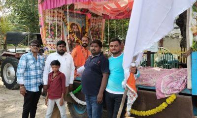 Santshri Velnath Bapu's birth anniversary celebrated in colorful colors at Sihore: huge procession