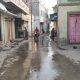 The condition of Sinhapur! Sewage over the road, system fast asleep despite repeated presentations of the problem