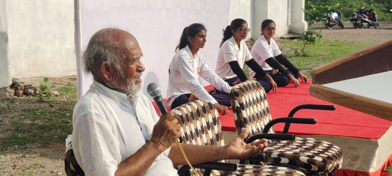 International Yoga Day 2023 was celebrated at Gopinathji Mahila College, Sihore