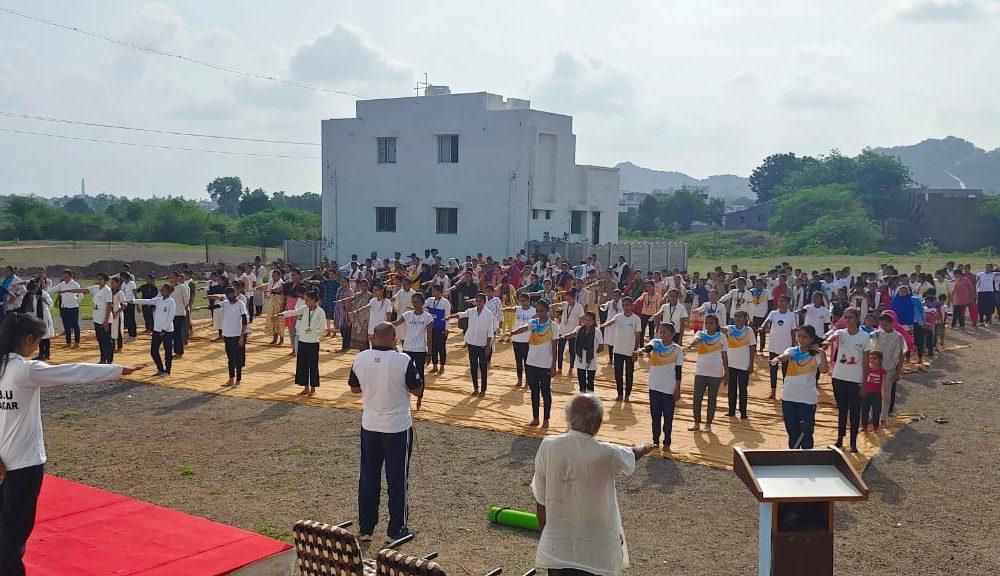 International Yoga Day 2023 was celebrated at Gopinathji Mahila College, Sihore