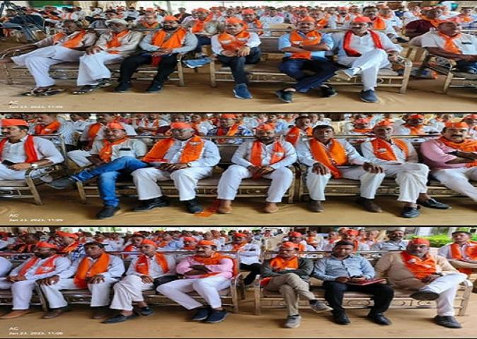 Celebrations on completion of nine years of BJP government at the Center at Sihore; A meeting was held regarding the information about the short-term extension scheme