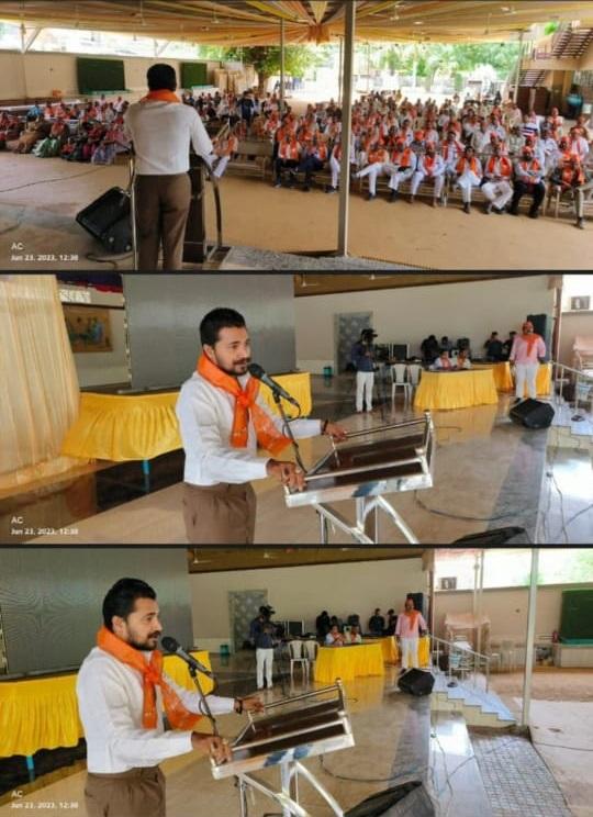 Celebrations on completion of nine years of BJP government at the Center at Sihore; A meeting was held regarding the information about the short-term extension scheme