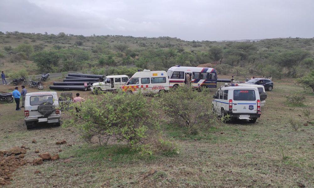 dispute-over-measurement-of-gauchar-land-between-hanol-and-chorwadla-police-crackdown