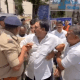 Rajubhai Solanki staged a dharna demonstration at Bhavnagar after getting justice for Kripaliben