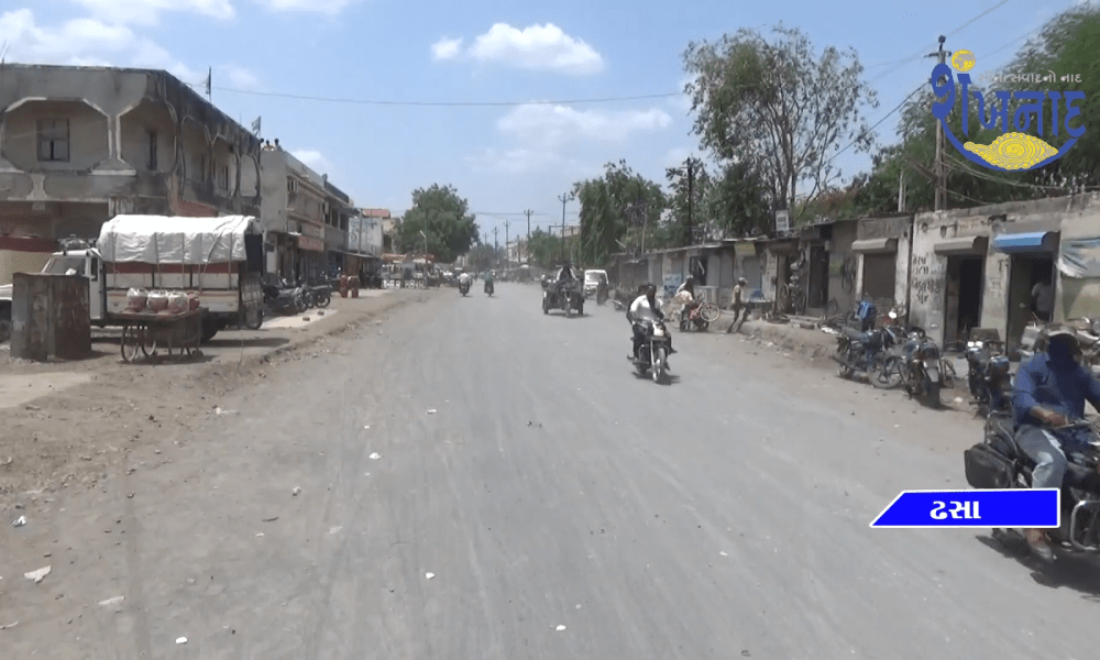 In the village of Dhasa District Panchayat President, there is a big loss due to system indifference.