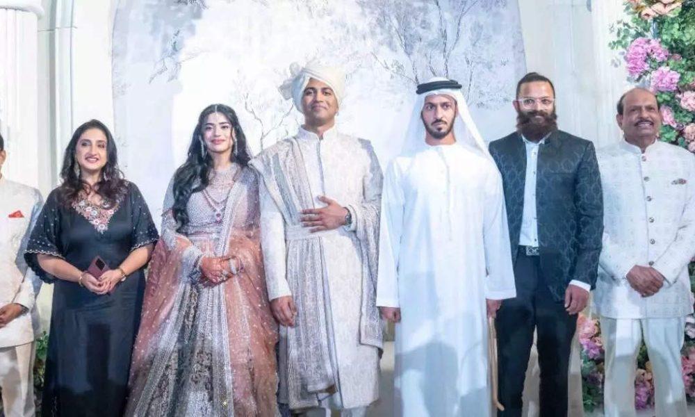 A shower of flowers, a wedding procession... Royal wedding of Lulu Mall owner's niece in UAE, watched by the whole world