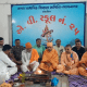 A triple program was held at Dhanesh Kumar Mehta School at Bhavnagar.
