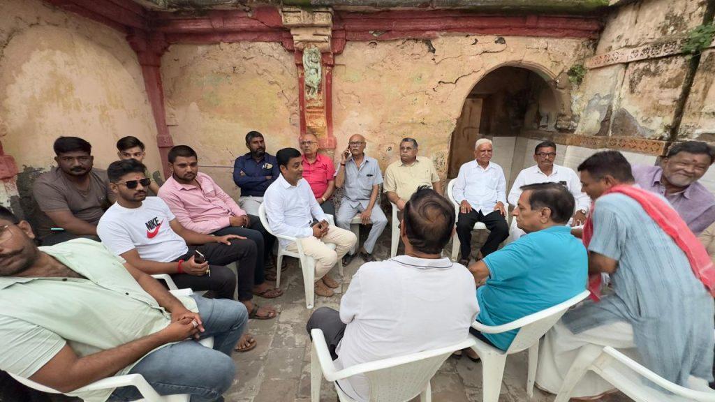 A commendable attempt has been made to revive the mythical Brahmakund by lighting the lamp of faith; Rajubhai Rana