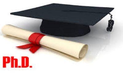 Yogesh Joshi, principal of Sihore Gopinathji Women's College, became a PHD