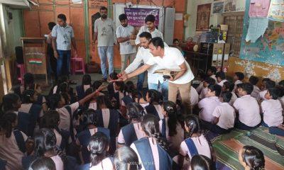 A prize distribution program was held in school no. 5