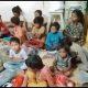Donations were made by donors at Anganwadi 34 at Cricket Chapari, Sihore.