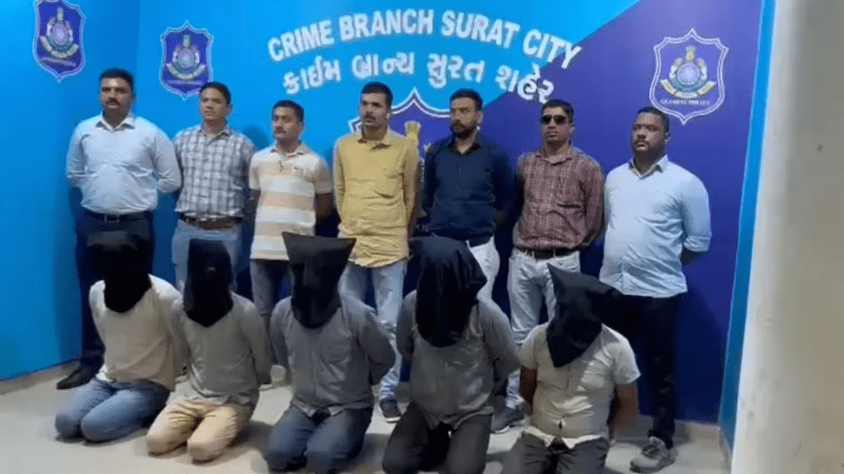 5 people of Gwala gang were arrested for stealing from India to Nepal by bike