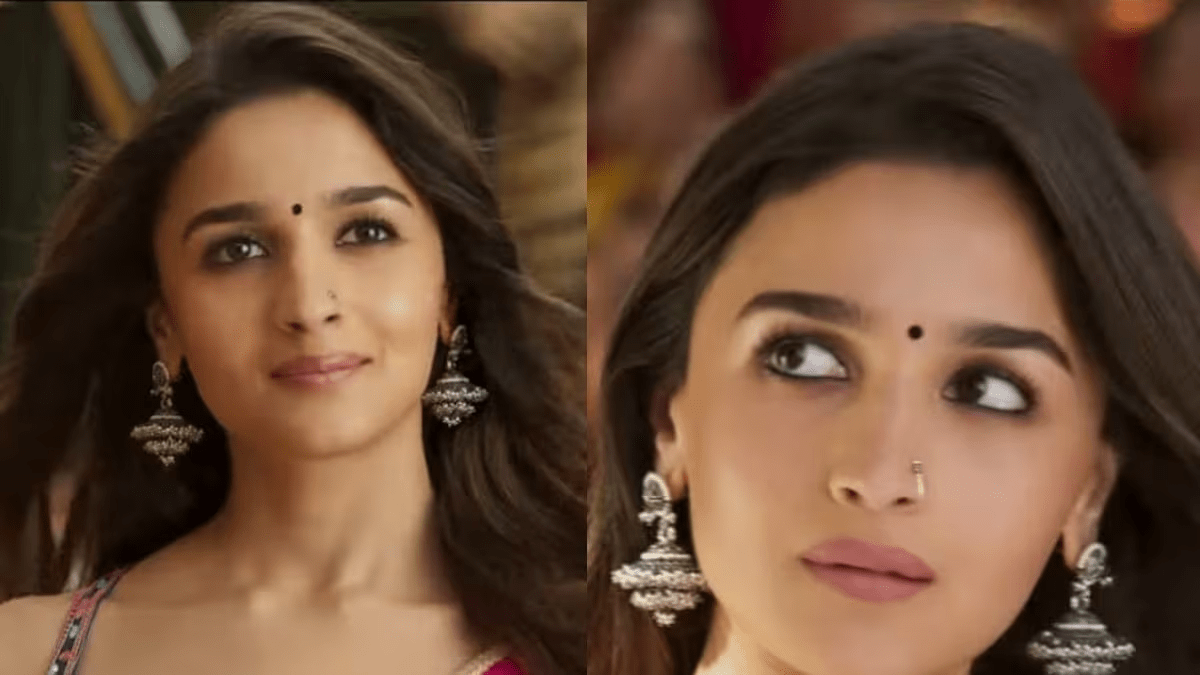 Get ideas from Alia Bhatt's traditional jhumka collection for a traditional look