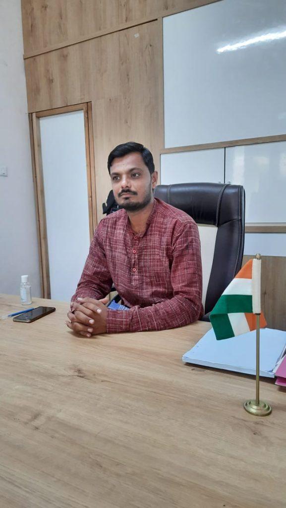 Yogesh Joshi, principal of Sihore Gopinathji Women's College, became a PHD