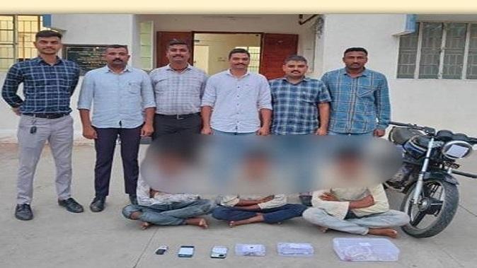 Bhavnagar; Burglary trio caught with jewelry worth more than 2 lakhs