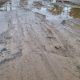 Erosion of GIDC 4 Ghangli Road in Sihore, many potholes like death