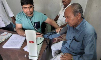 A free health diagnosis camp is organized at Sihore