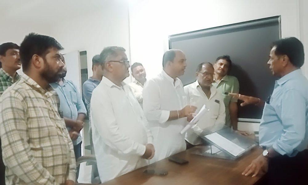 Various questions were submitted by Sehore Congress