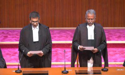 Justice Ujjwal Bhuiya and Justice SV Bhati become the new judges of the Supreme Court, sworn in by CJI DY Chandrachud