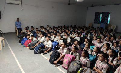 Chandrayaan-3 Mission: "Launch of Chandrayaan-3 Mission" was broadcast live at Sehore Gnanmanjari Modern School; Students participated