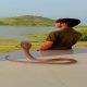 World Snake Day; This is not a snake, but my friend; Thus, people sweat on seeing the snake, but Ajay of Sehore holds it like a toy.