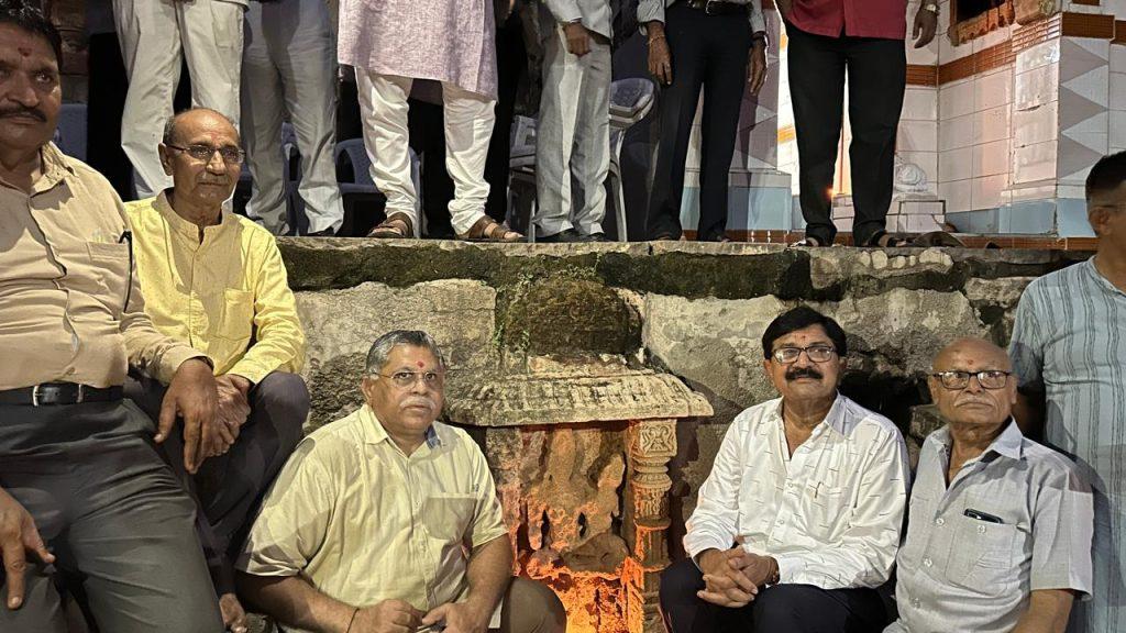 A commendable attempt has been made to revive the mythical Brahmakund by lighting the lamp of faith; Rajubhai Rana