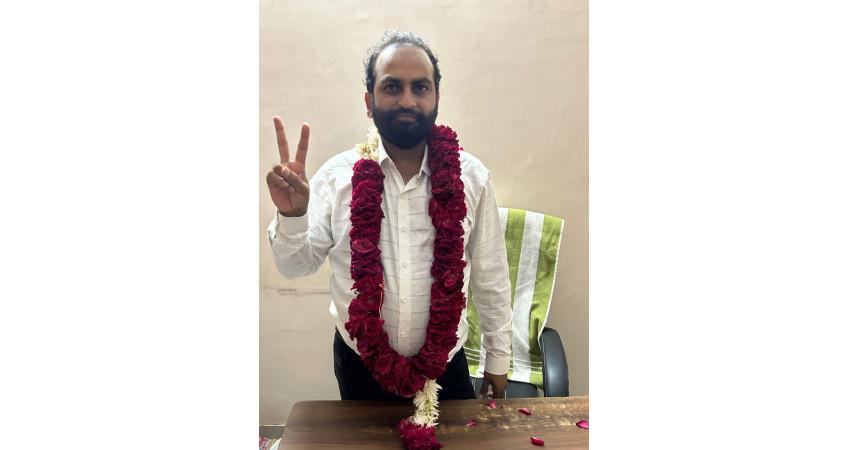 Election of President of Bhavnagar Photographers Assoc
