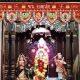 Devotees flocked to Ramdevji Maharaj Mandir in Karkolia village of Sihore taluka on the occasion of Parasottam month.