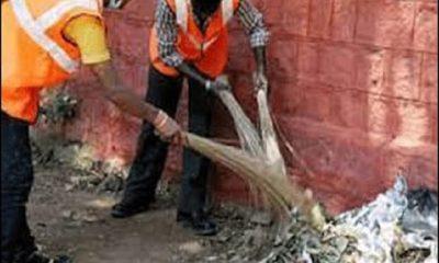 60 sanitation workers from six municipalities of the district including Sihore were sent to Junagadh for work